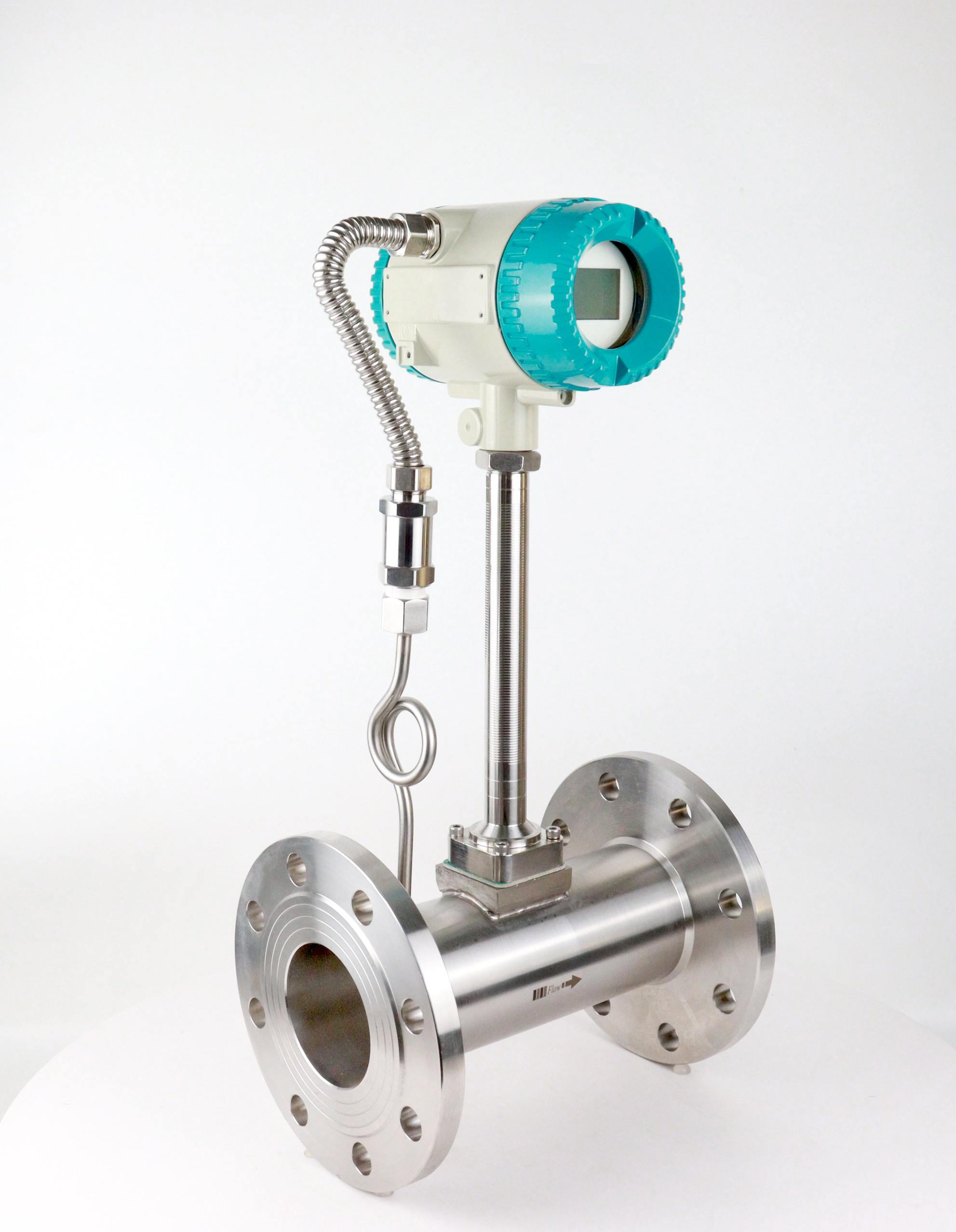 flange connection T&P compensation type vortex flowmeter.jpg flange connection T&P compensation type vortex flowmeter.jpg